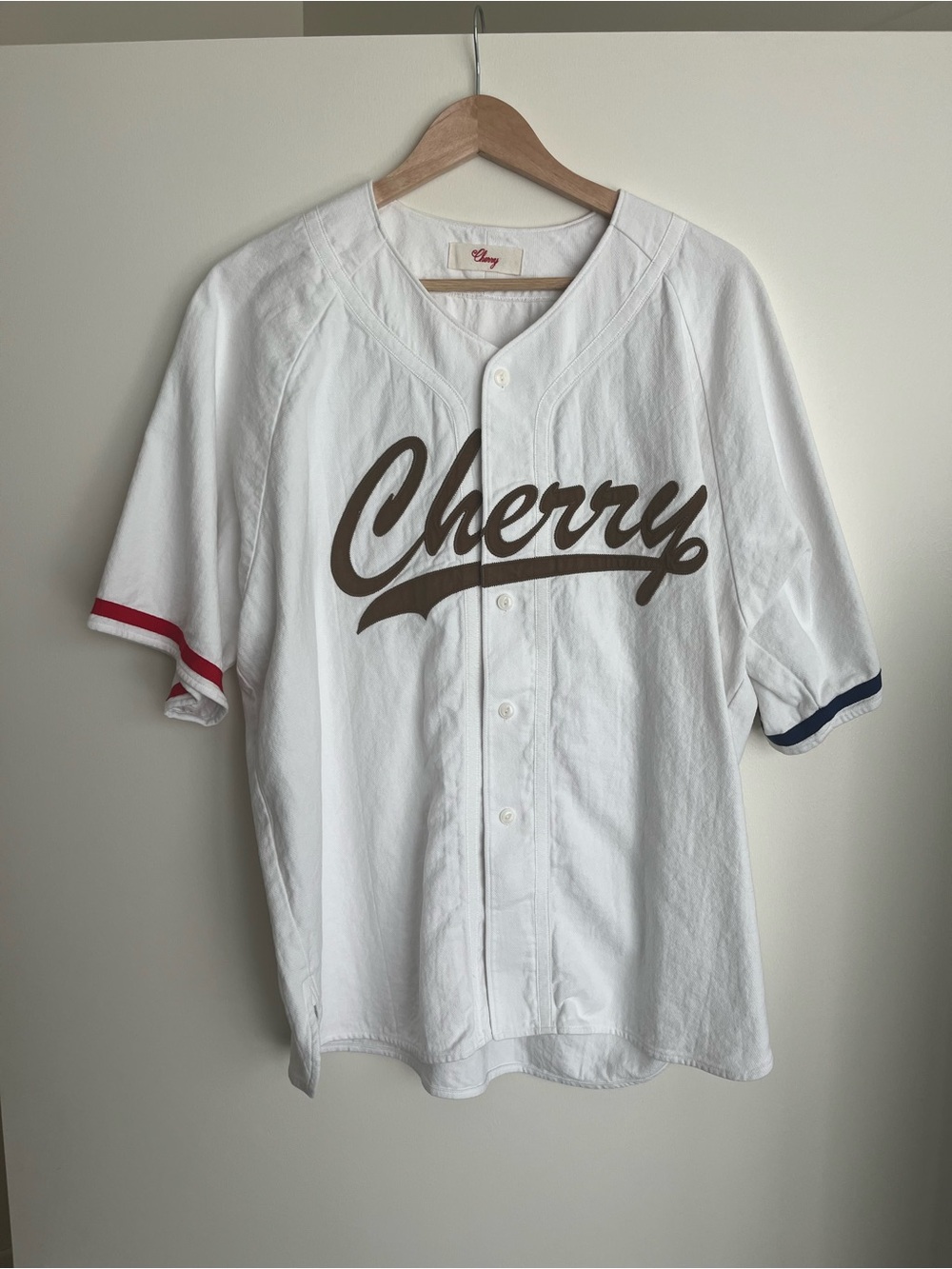 Cherry LA Baseball Jersey